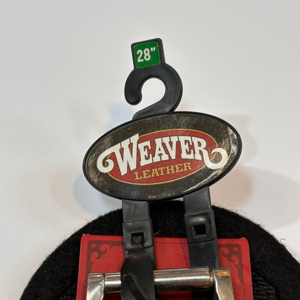 28” Weaver Leather Smart Cinch Felt Lined Straight Cinch – New w/ Tags - Picture 3 of 9
